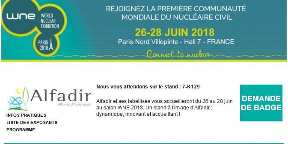 World Nuclear Exhibition 2018