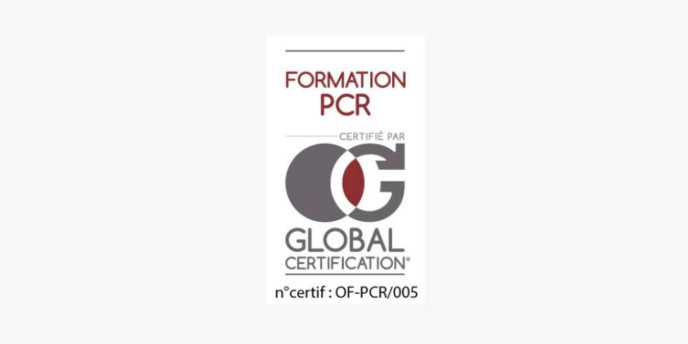 Certification « Formation PCR »